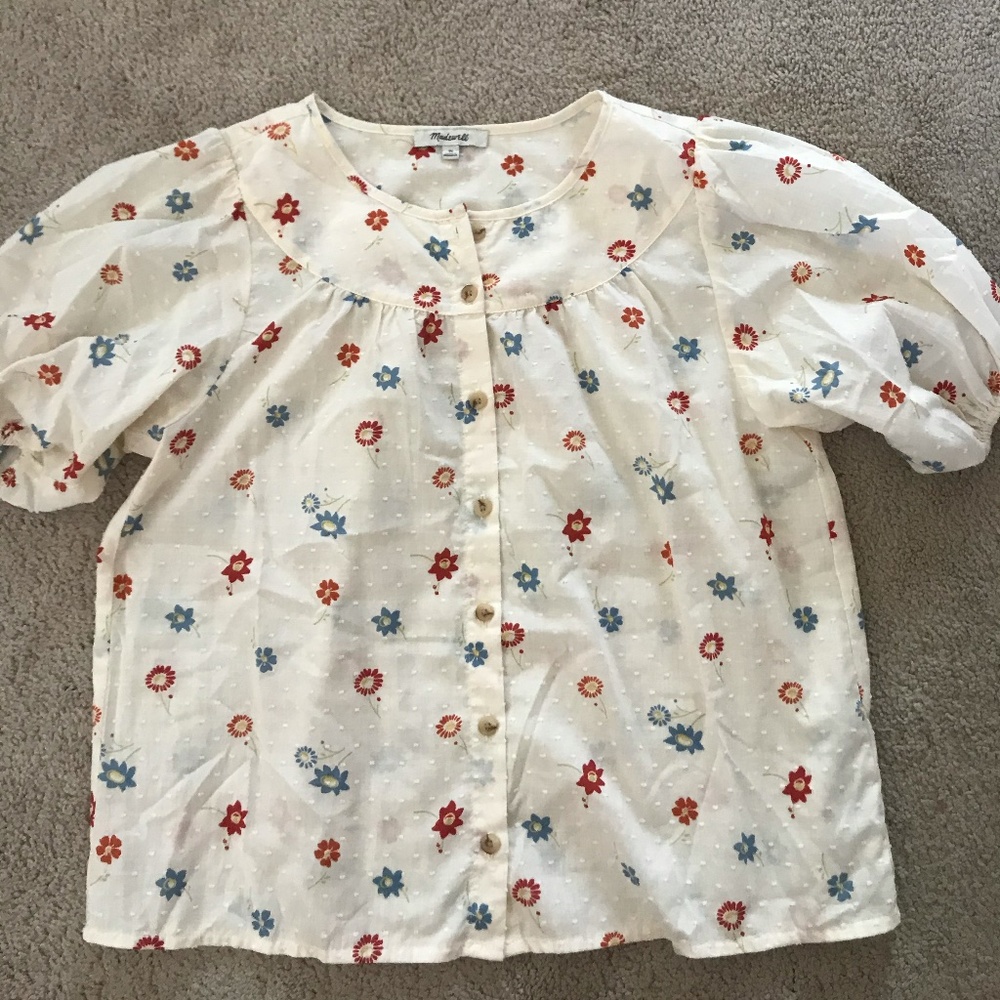 Madewell top, size XS